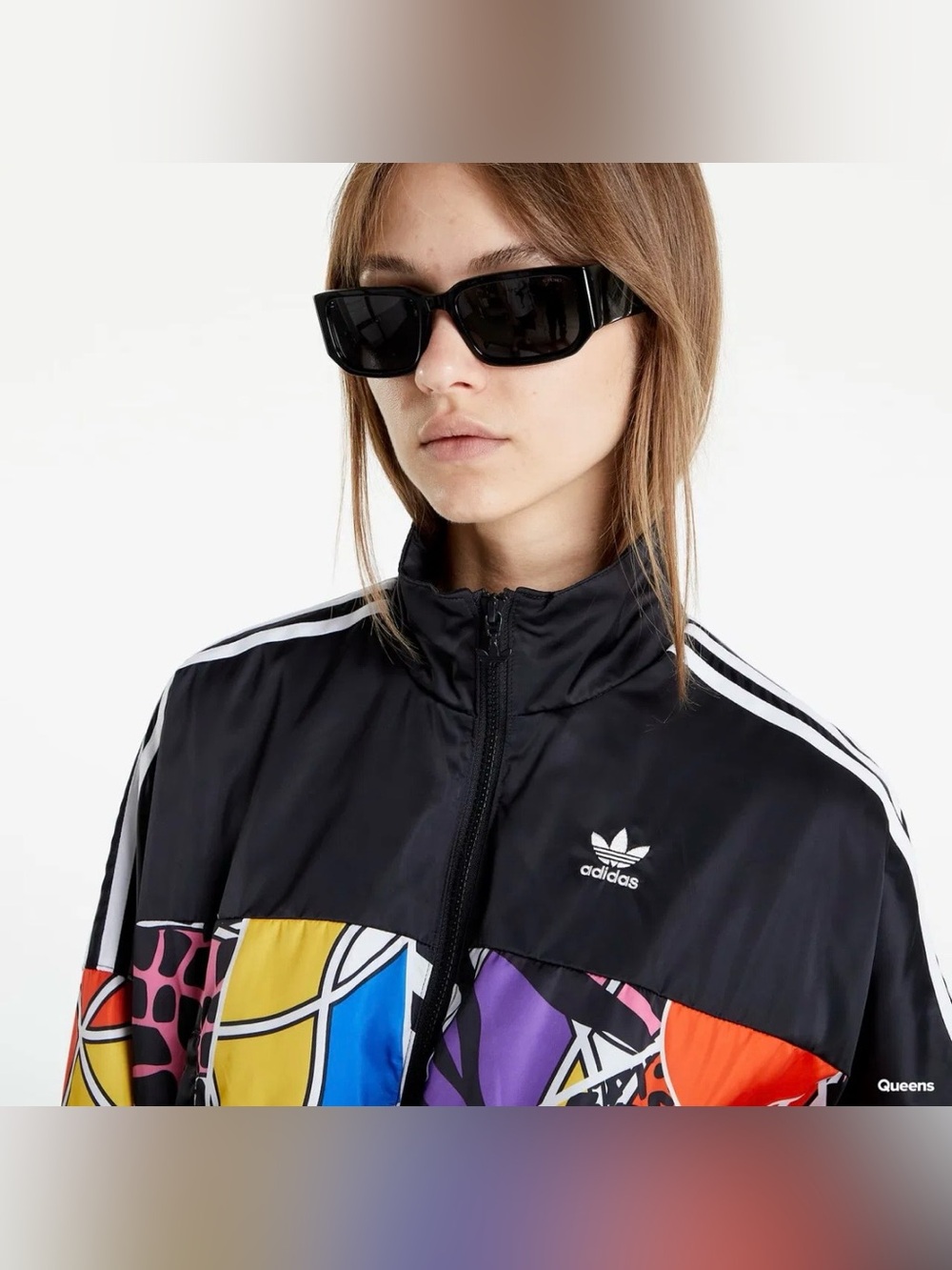 Adidas Originals x Rich Mnisi Cropped Jacket - WORE ONCE - Size XS - Picture 2 of 10